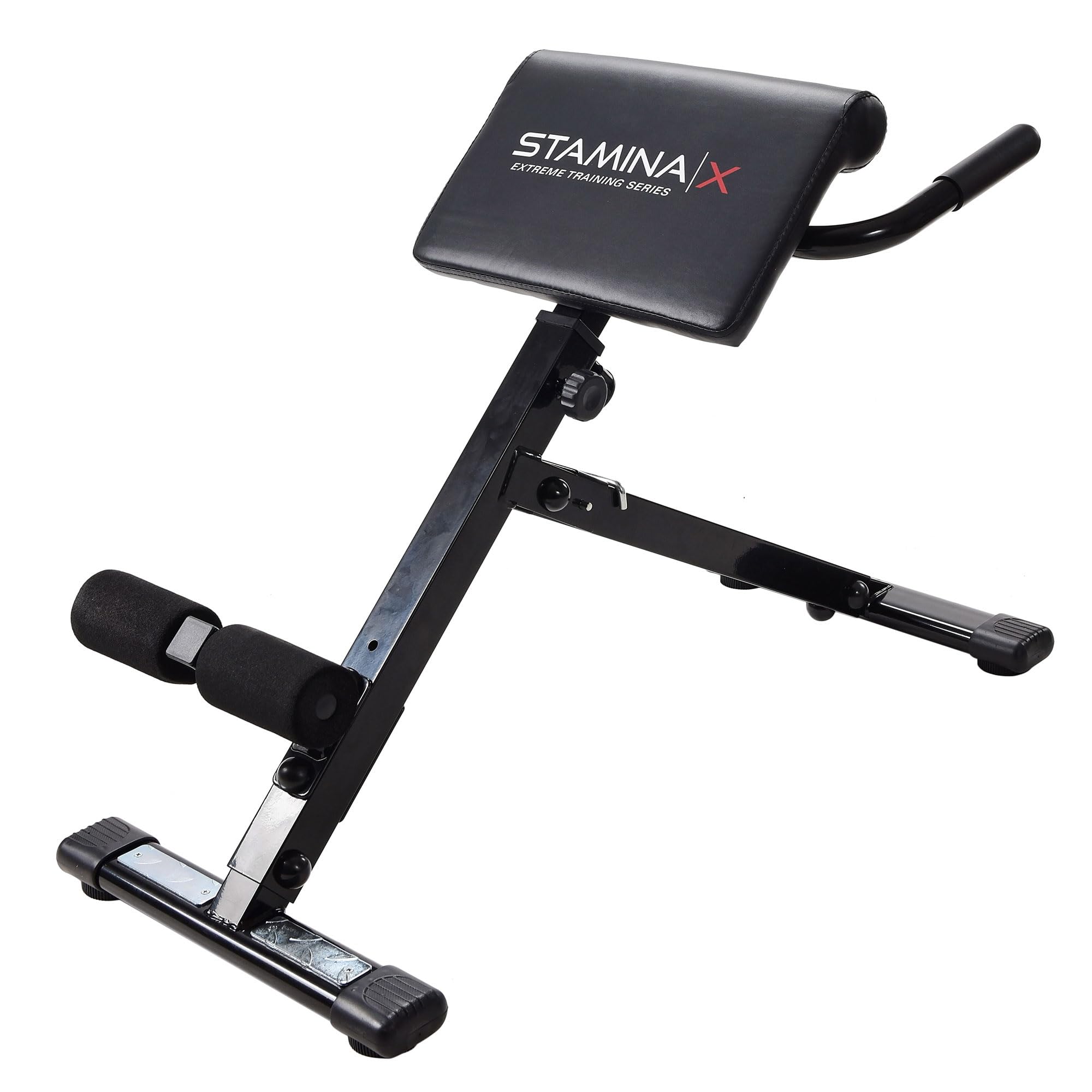 Amazon.com : Stamina X Foldable Hyperextension Weight Bench with